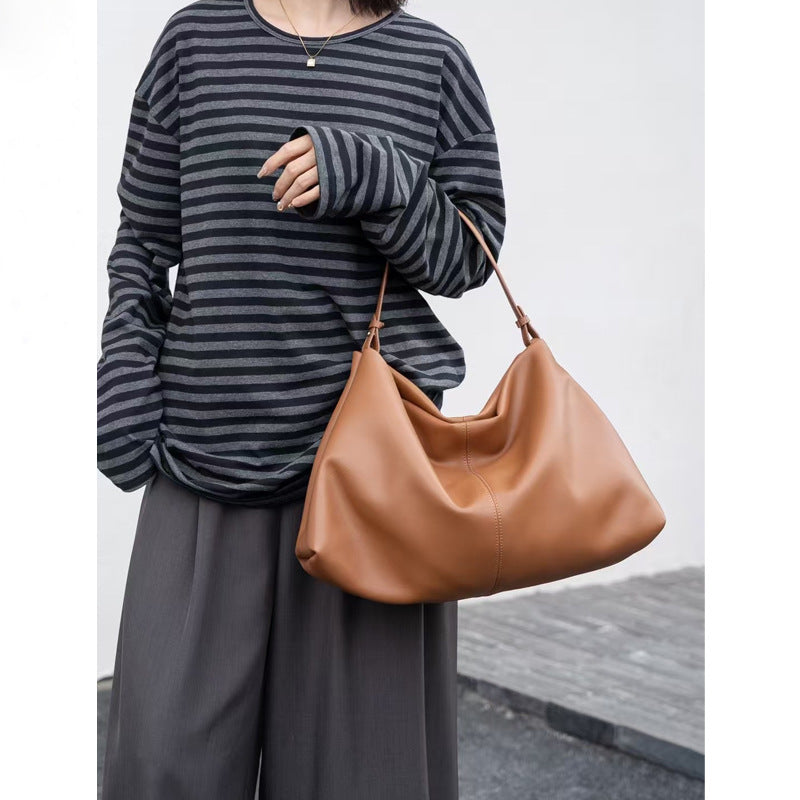 Niche Idle Style Large Capacity Tote Bag For Women