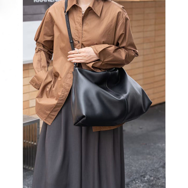 Niche Idle Style Large Capacity Tote Bag For Women