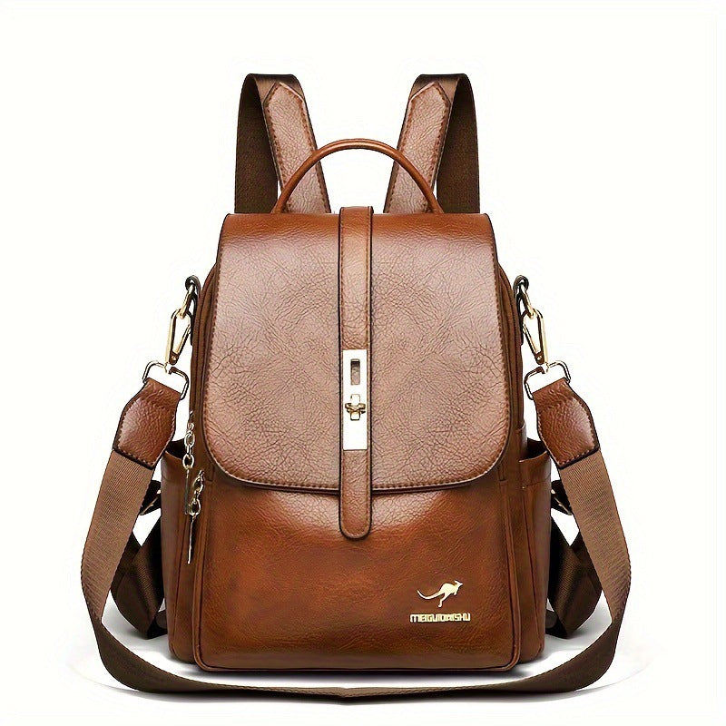 Simple Ladies Backpack Commuter's All-matching Large Capacity