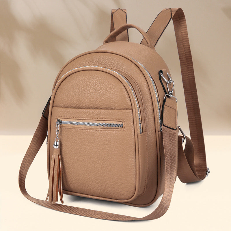 Simple Large Capacity Casual Backpack For Women