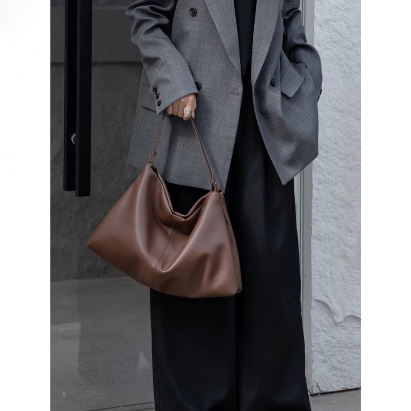 Niche Idle Style Large Capacity Tote Bag For Women