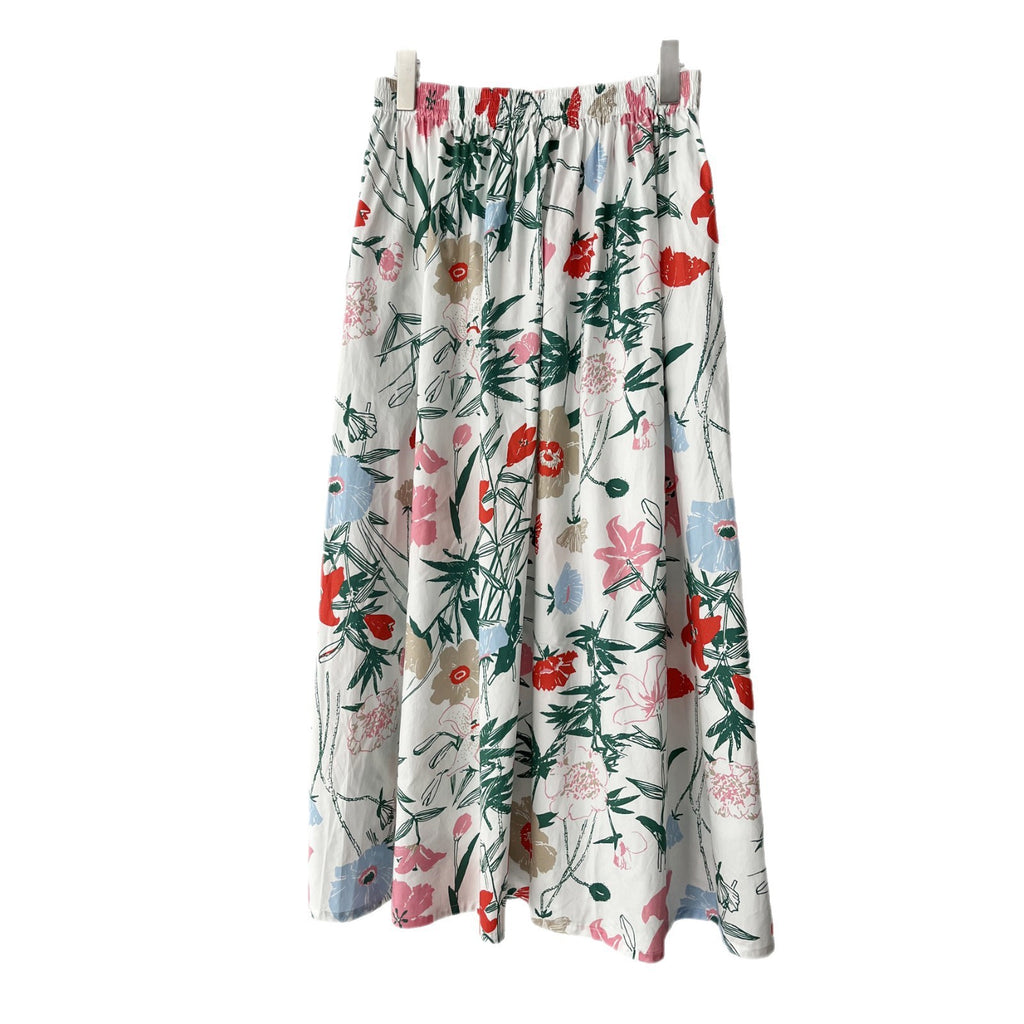 High Waist Slimming A- Line Skirt Women's Summer